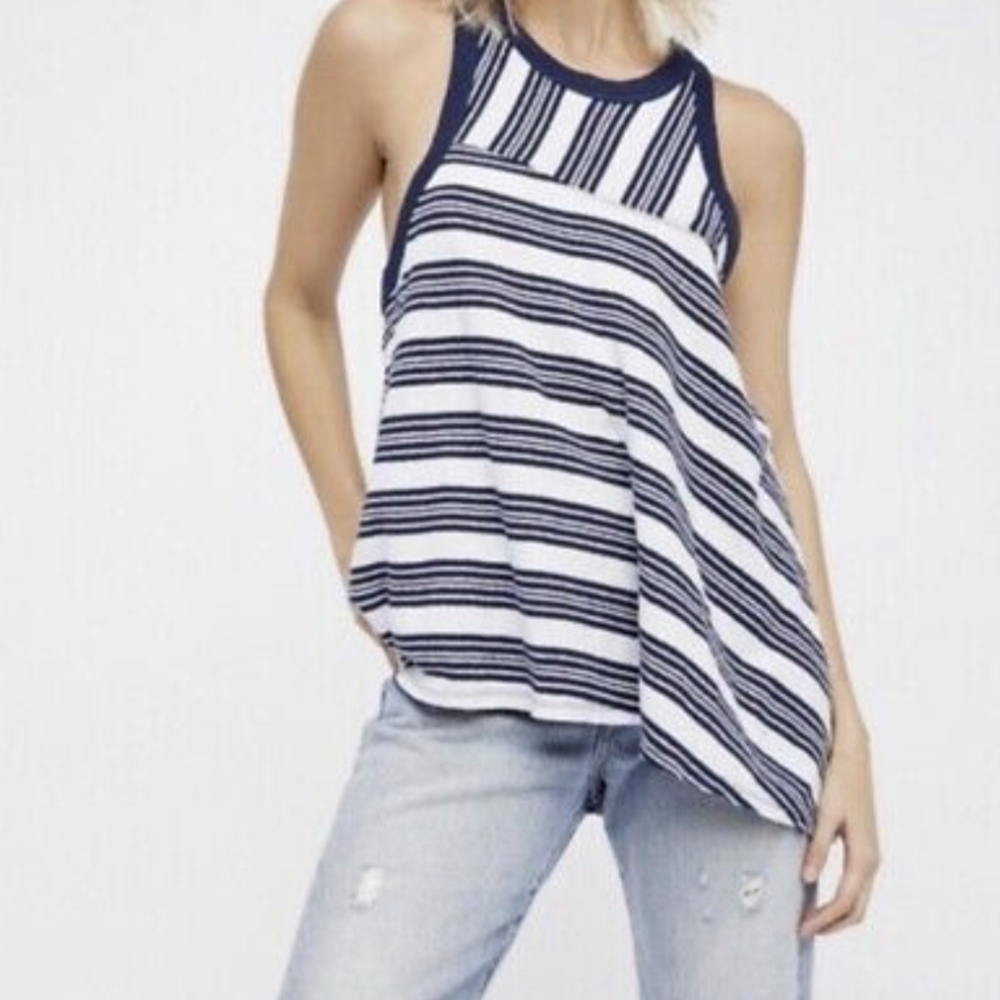 Free people thursday linen tank size M